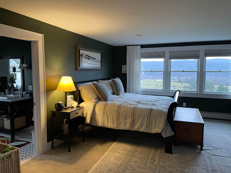 newly remodeled guest room